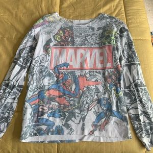 marvel long sleeve